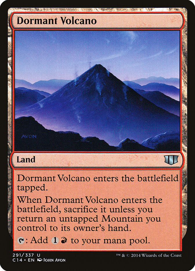 Dormant Volcano [Commander 2014] | Kessel Run Games Inc. 
