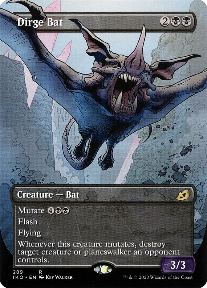 Dirge Bat (Showcase) [Ikoria: Lair of Behemoths] | Kessel Run Games Inc. 