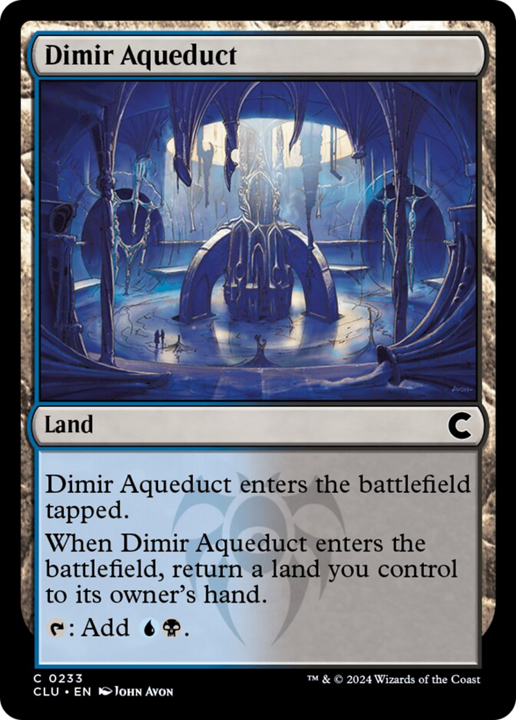 Dimir Aqueduct [Ravnica: Clue Edition] | Kessel Run Games Inc. 