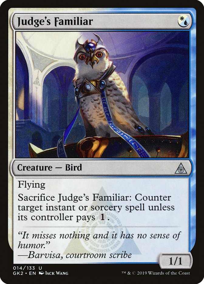 Judge's Familiar [Ravnica Allegiance Guild Kit] | Kessel Run Games Inc. 