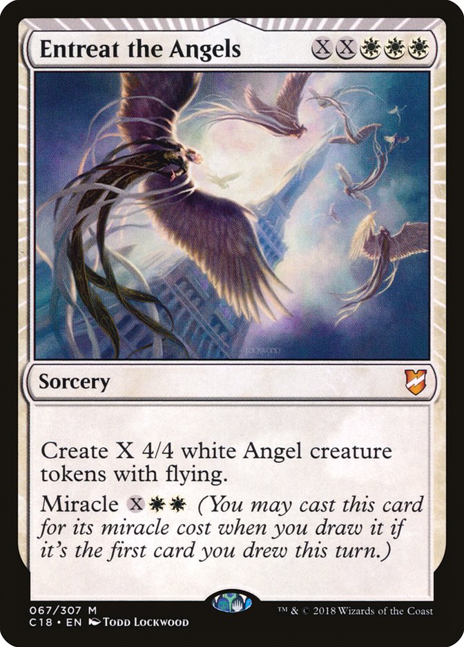 Entreat the Angels [Commander 2018] | Kessel Run Games Inc. 