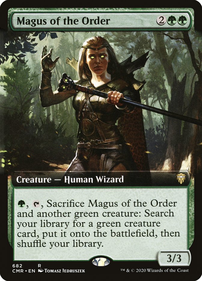 Magus of the Order (Extended Art) [Commander Legends] | Kessel Run Games Inc. 