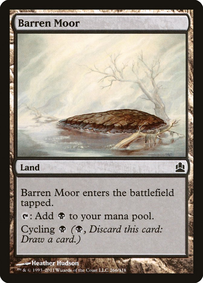 Barren Moor [Commander 2011] | Kessel Run Games Inc. 