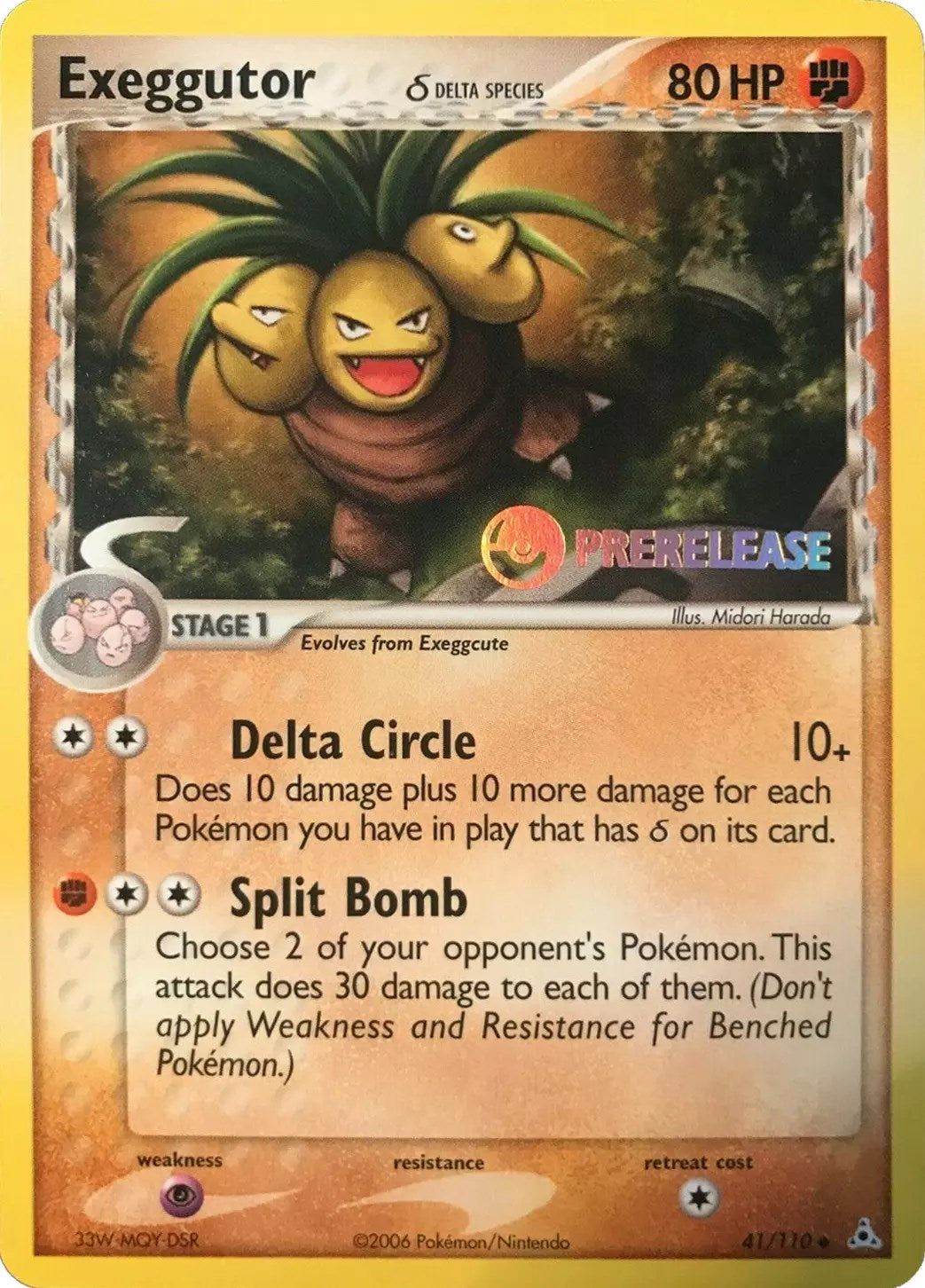 Exeggutor (41/110) (Prerelease) [EX: Holon Phantoms] | Kessel Run Games Inc. 