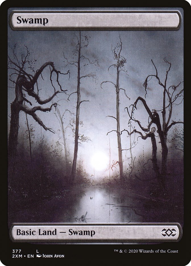 Swamp (377) [Double Masters] | Kessel Run Games Inc. 