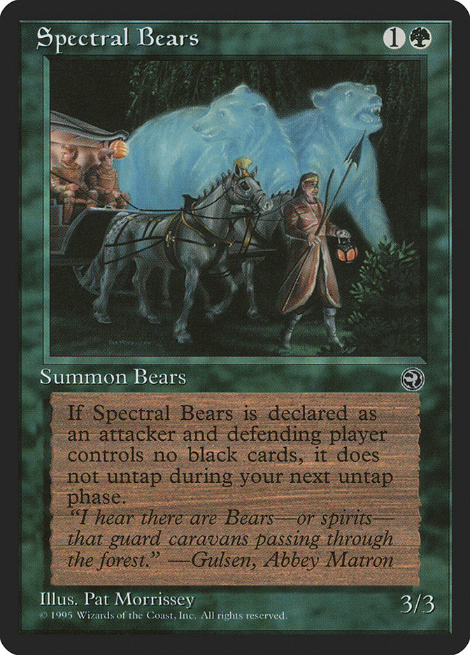 Spectral Bears [Homelands] | Kessel Run Games Inc. 