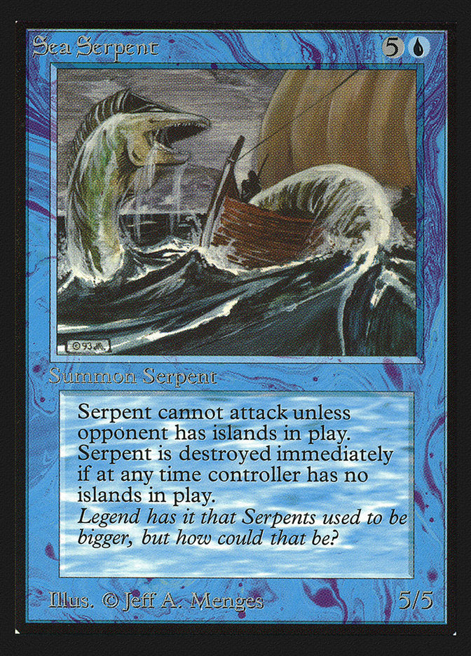 Sea Serpent [International Collectors' Edition] | Kessel Run Games Inc. 