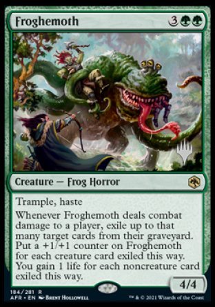 Froghemoth (Promo Pack) [Dungeons & Dragons: Adventures in the Forgotten Realms Promos] | Kessel Run Games Inc. 