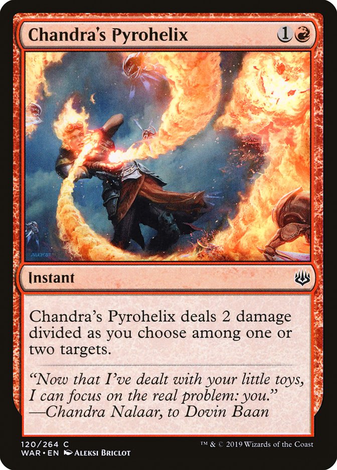 Chandra's Pyrohelix [War of the Spark] | Kessel Run Games Inc. 
