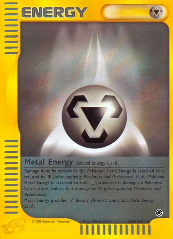 Metal Energy (159/165) [Expedition: Base Set] | Kessel Run Games Inc. 