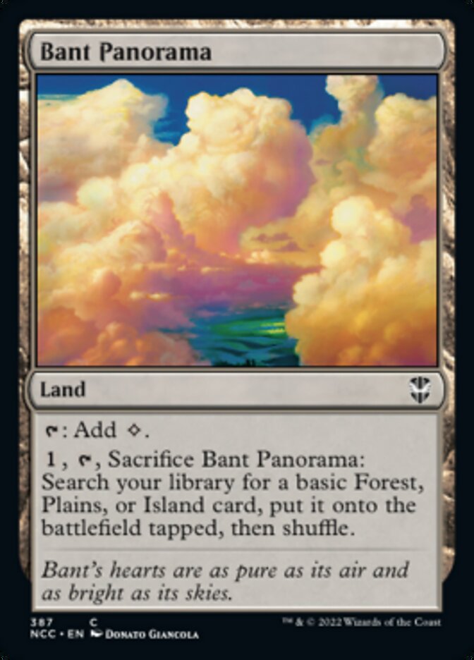 Bant Panorama [Streets of New Capenna Commander] | Kessel Run Games Inc. 