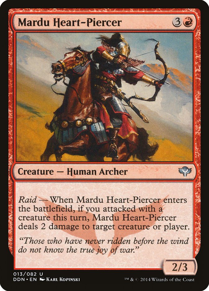 Mardu Heart-Piercer [Duel Decks: Speed vs. Cunning] | Kessel Run Games Inc. 