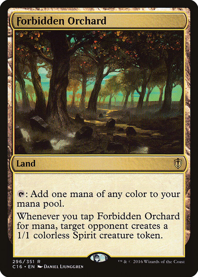 Forbidden Orchard [Commander 2016] | Kessel Run Games Inc. 