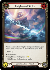 Enlightened Strike [U-WTR159] (Welcome to Rathe Unlimited)  Unlimited Rainbow Foil | Kessel Run Games Inc. 