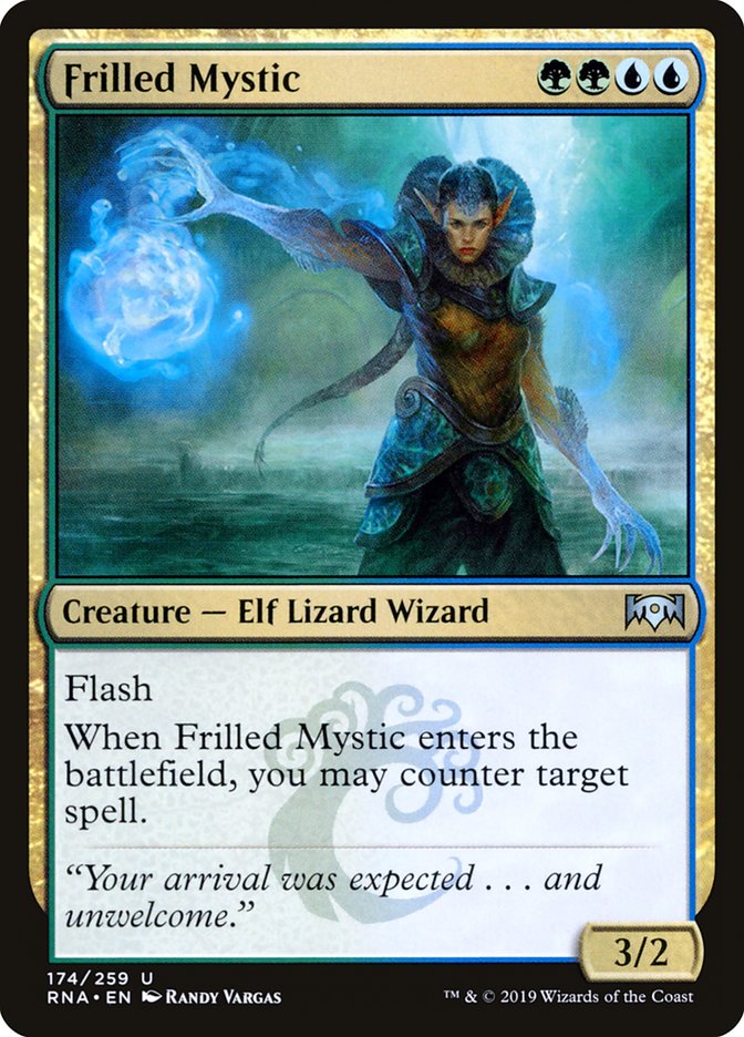 Frilled Mystic [Ravnica Allegiance] | Kessel Run Games Inc. 