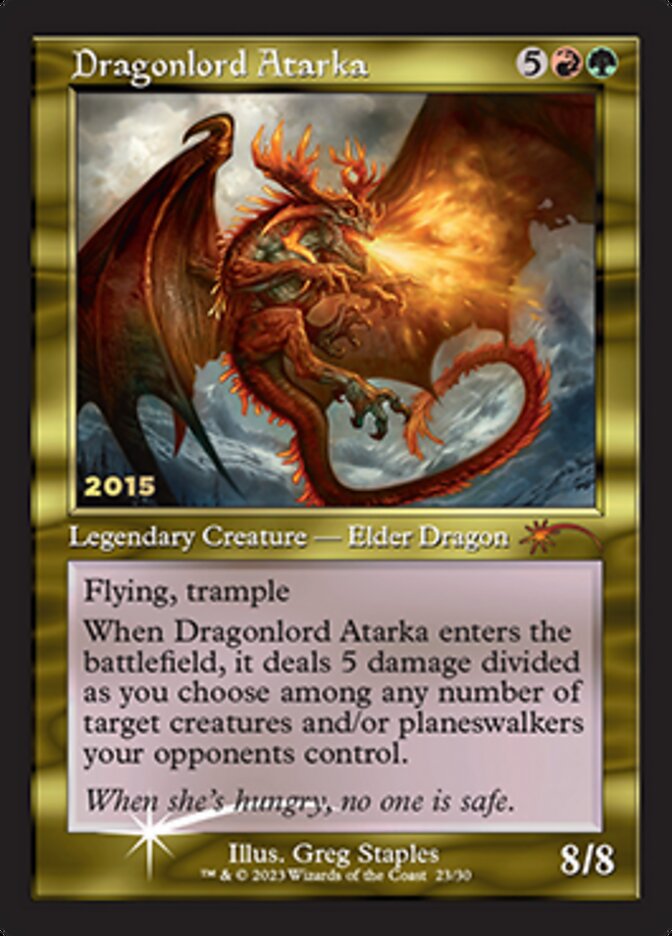 Dragonlord Atarka [30th Anniversary Promos] | Kessel Run Games Inc. 