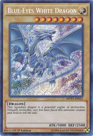 Blue-Eyes White Dragon [MVP1-ENS55] Secret Rare | Kessel Run Games Inc. 