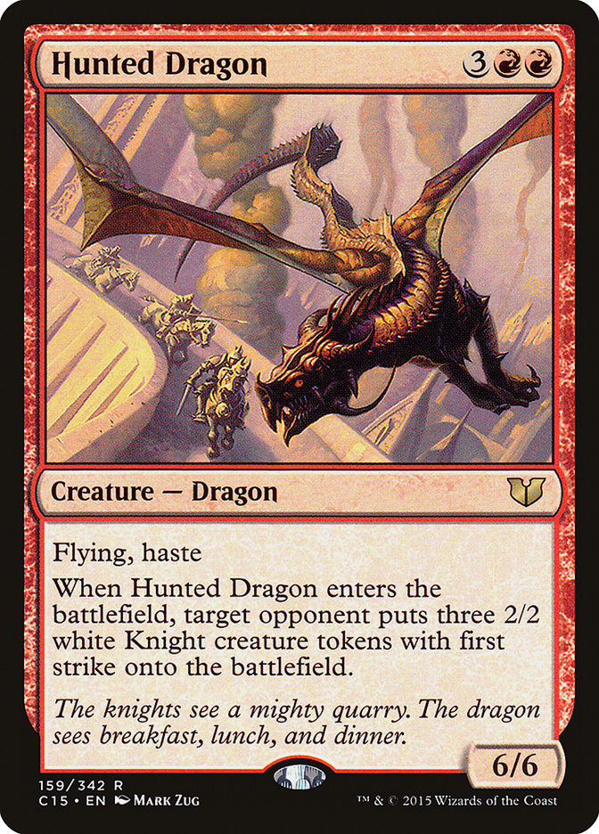 Hunted Dragon [Commander 2015] | Kessel Run Games Inc. 