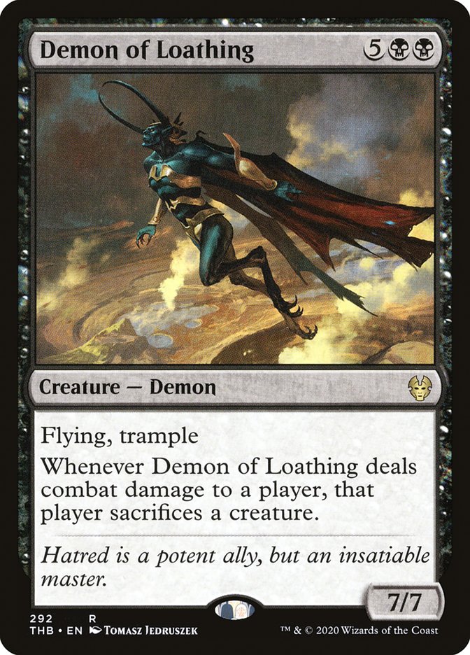 Demon of Loathing [Theros Beyond Death] | Kessel Run Games Inc. 