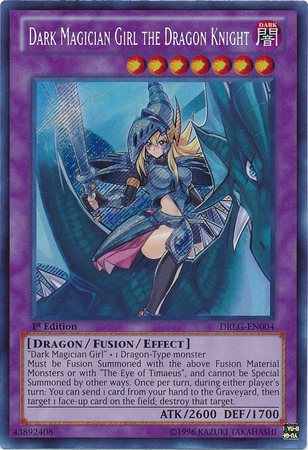 Dark Magician Girl the Dragon Knight [DRLG-EN004] Secret Rare | Kessel Run Games Inc. 
