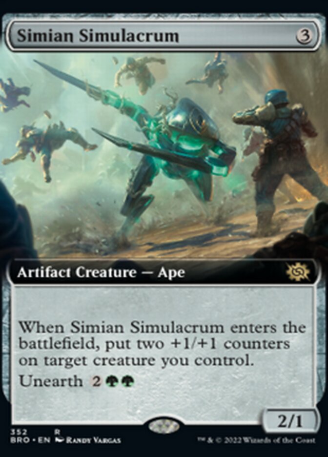 Simian Simulacrum (Extended Art) [The Brothers' War] | Kessel Run Games Inc. 