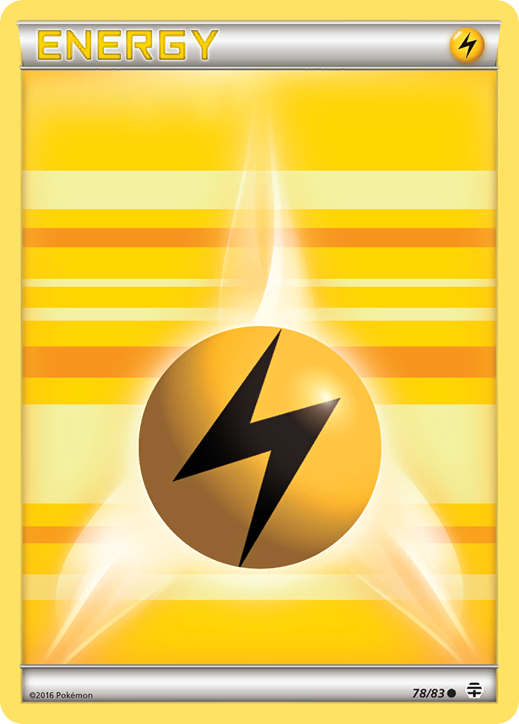 Lightning Energy (78/83) [XY: Generations] | Kessel Run Games Inc. 