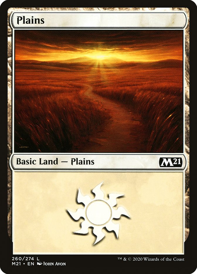 Plains (260) [Core Set 2021] | Kessel Run Games Inc. 