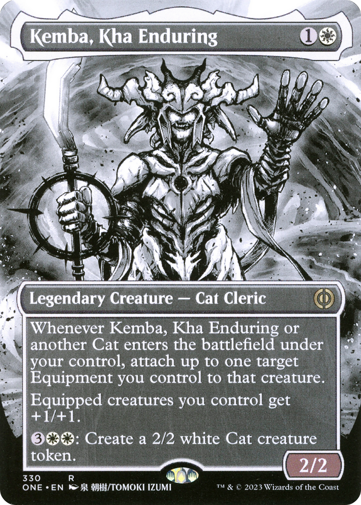 Kemba, Kha Enduring (Borderless Manga) [Phyrexia: All Will Be One] | Kessel Run Games Inc. 