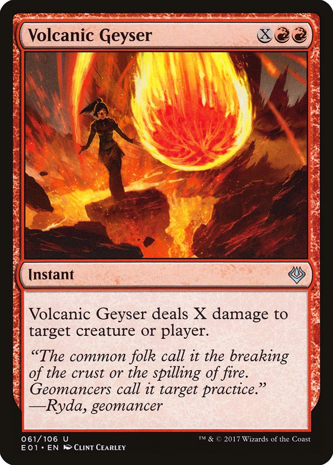 Volcanic Geyser [Archenemy: Nicol Bolas] | Kessel Run Games Inc. 