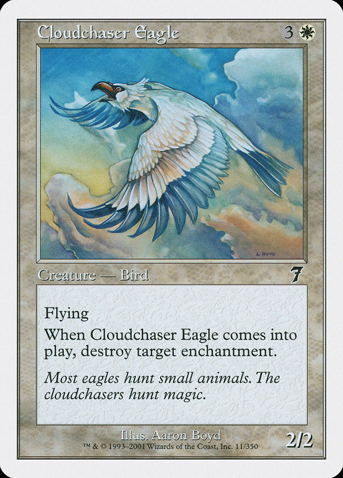 Cloudchaser Eagle [Seventh Edition] | Kessel Run Games Inc. 