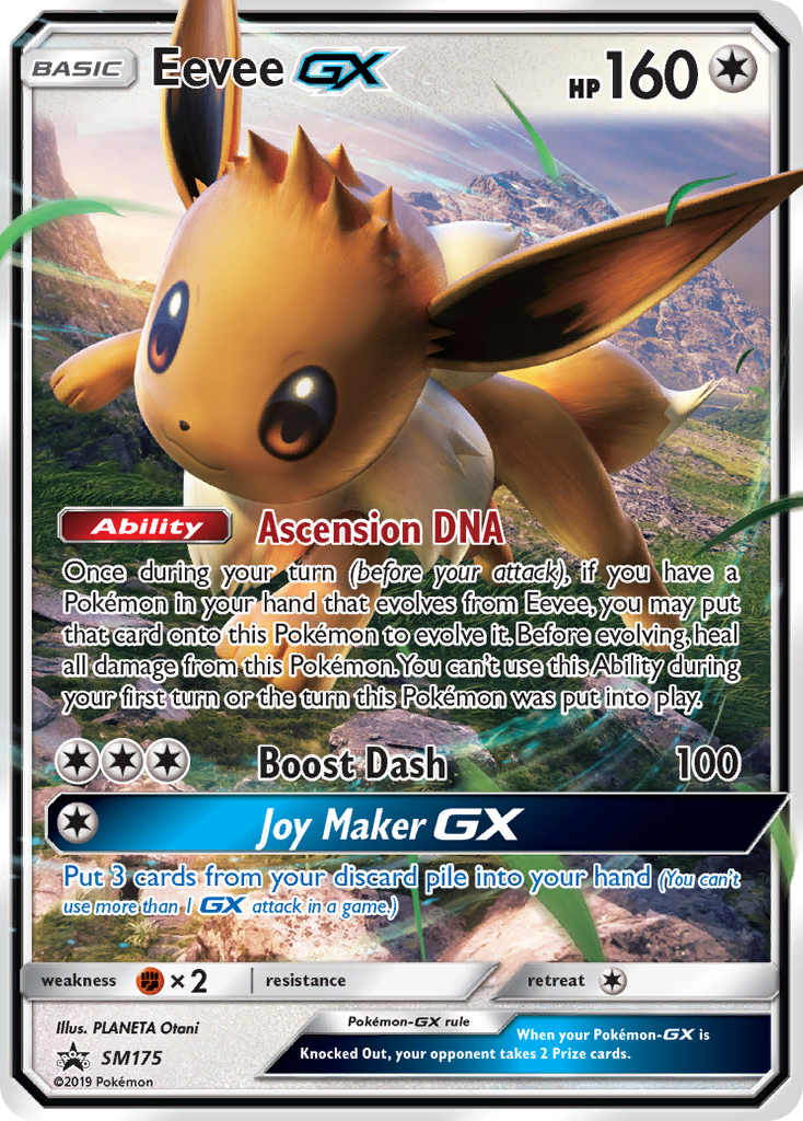 Eevee GX (SM175) [Sun & Moon: Black Star Promos] | Kessel Run Games Inc. 