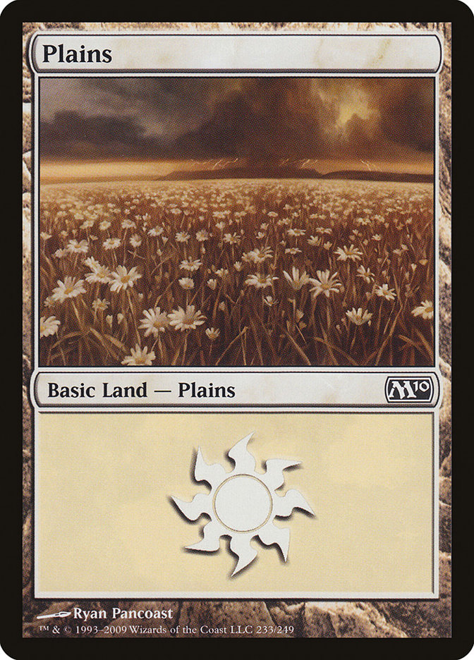 Plains (233) [Magic 2010] | Kessel Run Games Inc. 