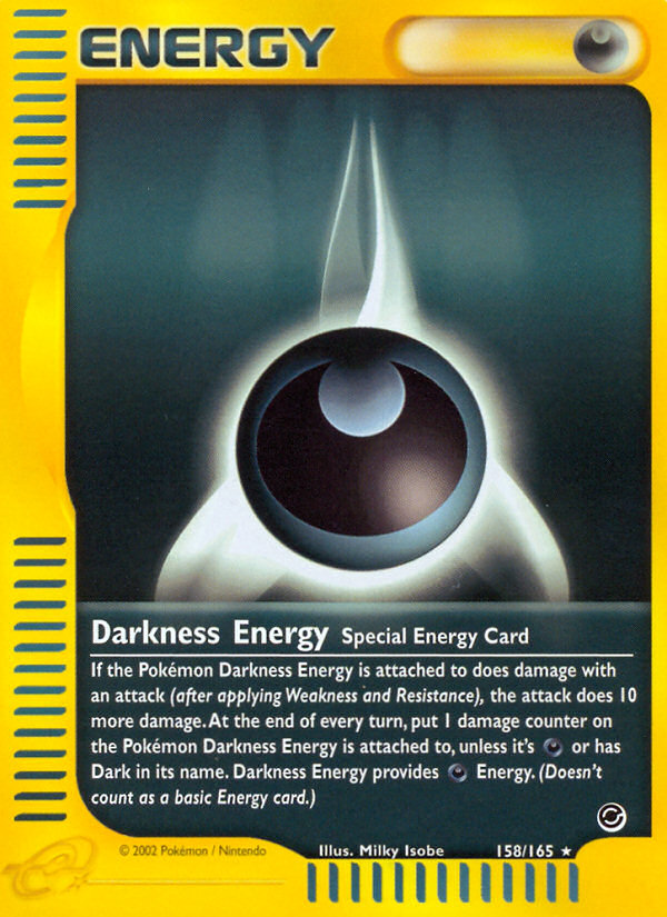 Darkness Energy (158/165) [Expedition: Base Set] | Kessel Run Games Inc. 