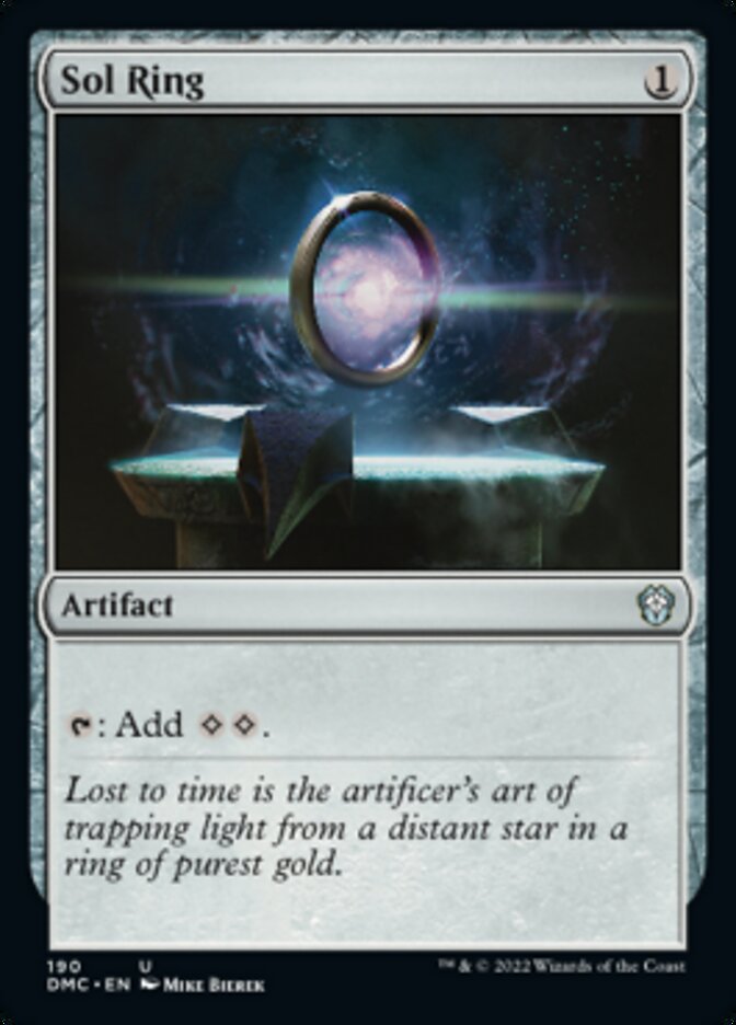 Sol Ring [Dominaria United Commander] | Kessel Run Games Inc. 