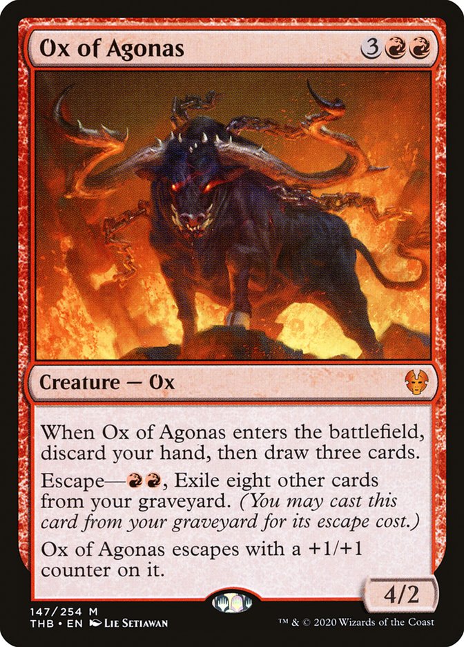 Ox of Agonas [Theros Beyond Death] | Kessel Run Games Inc. 