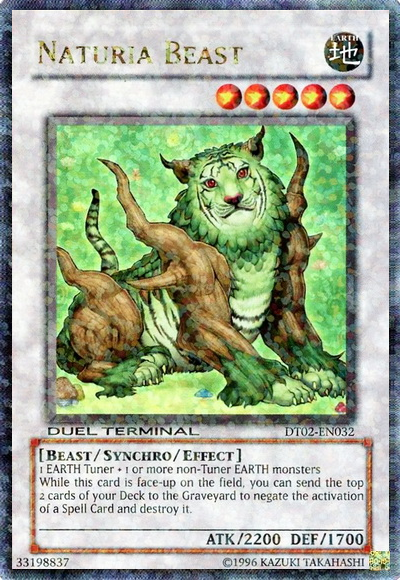 Naturia Beast [DT02-EN032] Ultra Rare | Kessel Run Games Inc. 