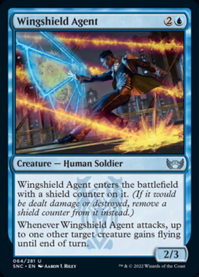 Wingshield Agent [Streets of New Capenna] | Kessel Run Games Inc. 