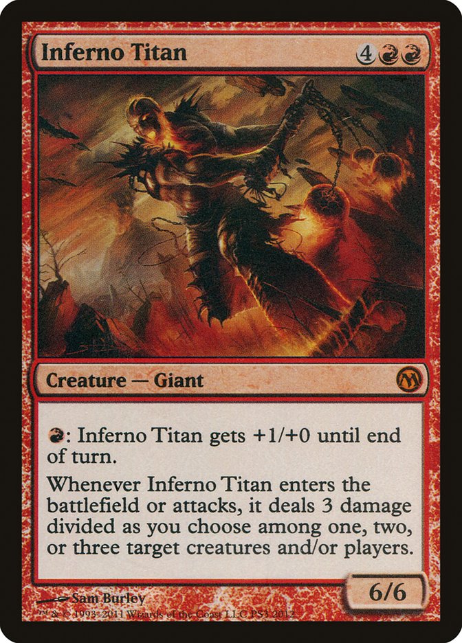 Inferno Titan (Duels of the Planeswalkers Promos) [Duels of the Planeswalkers Promos 2011] | Kessel Run Games Inc. 