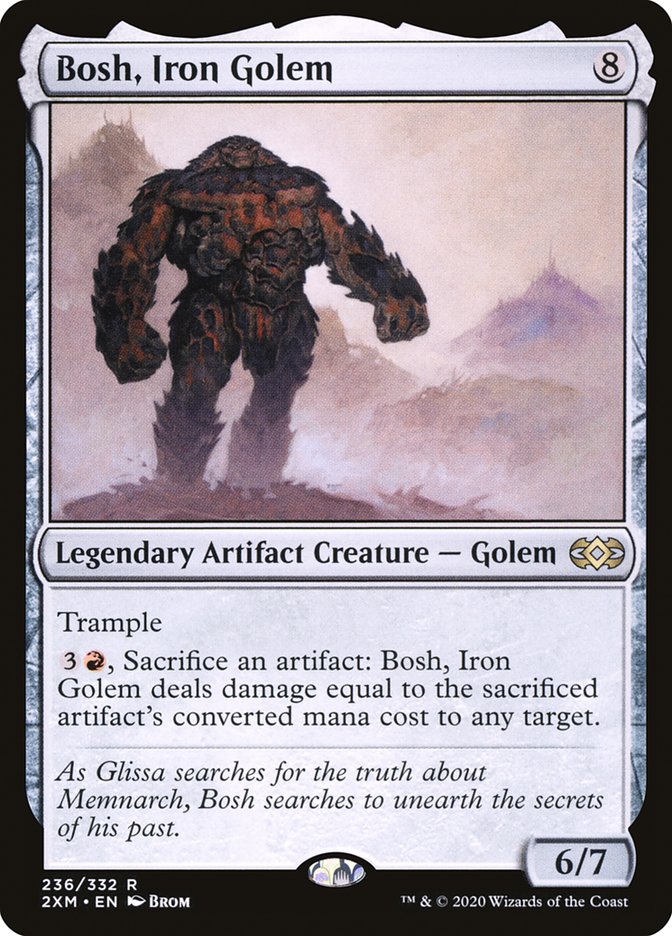 Bosh, Iron Golem [Double Masters] | Kessel Run Games Inc. 