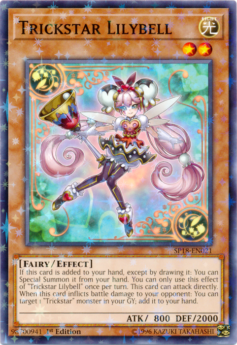 Trickstar Lilybell [SP18-EN021] Starfoil Rare | Kessel Run Games Inc. 