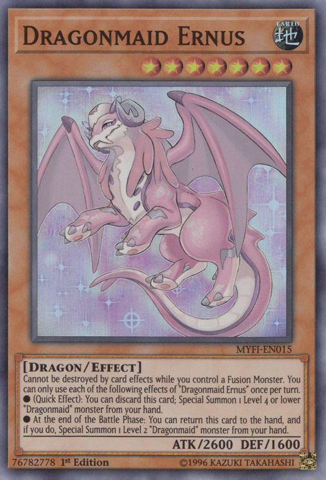 Dragonmaid Ernus [MYFI-EN015] Super Rare | Kessel Run Games Inc. 