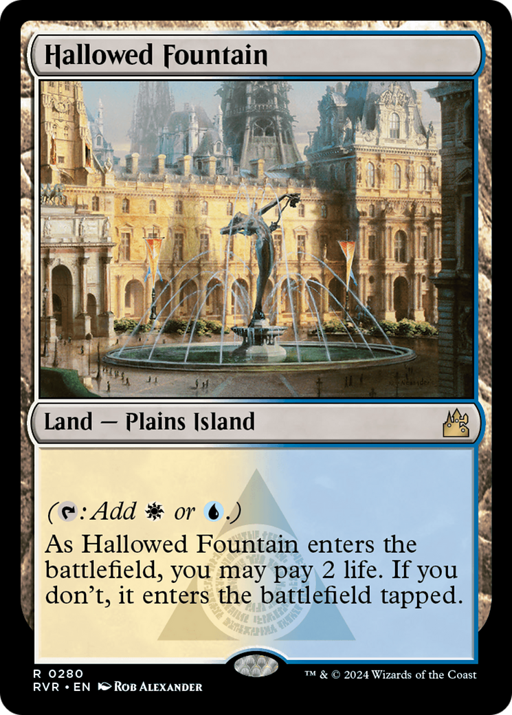 Hallowed Fountain [Ravnica Remastered] | Kessel Run Games Inc. 