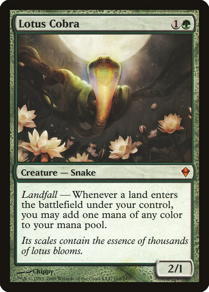 Lotus Cobra [Zendikar] | Kessel Run Games Inc. 