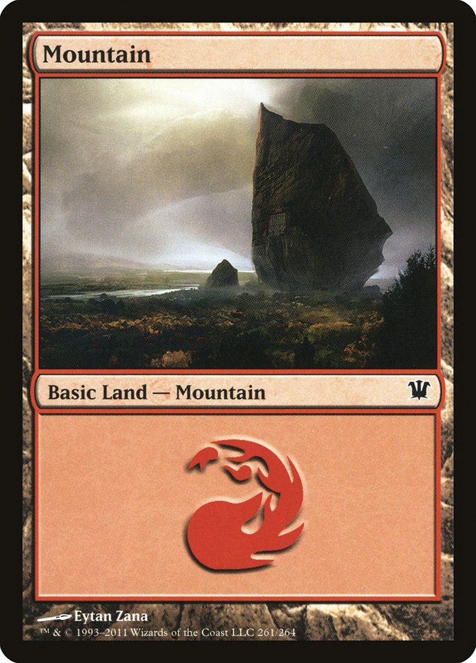 Mountain (261) [Innistrad] | Kessel Run Games Inc. 