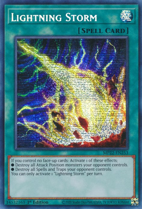 Lightning Storm [MP22-EN253] Prismatic Secret Rare | Kessel Run Games Inc. 