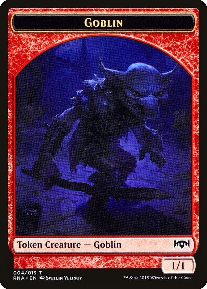 Goblin Token [Ravnica Allegiance Tokens] | Kessel Run Games Inc. 