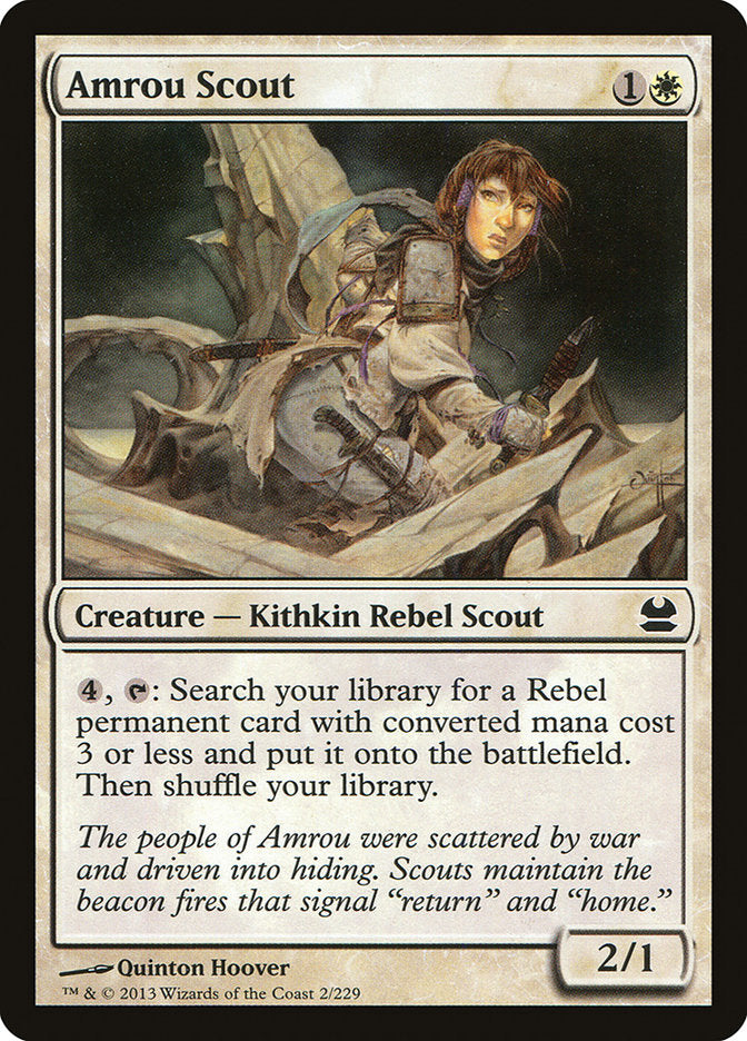 Amrou Scout [Modern Masters] | Kessel Run Games Inc. 