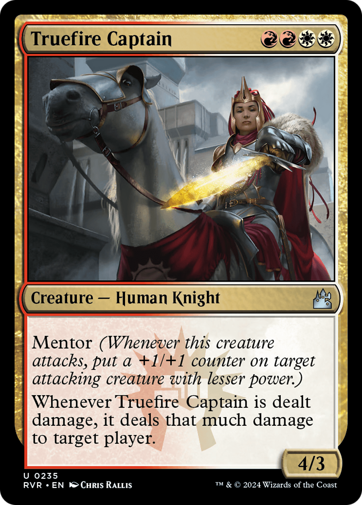 Truefire Captain [Ravnica Remastered] | Kessel Run Games Inc. 