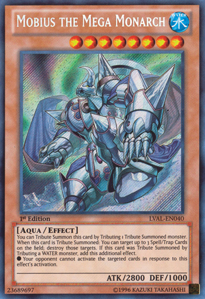 Mobius the Mega Monarch [LVAL-EN040] Secret Rare | Kessel Run Games Inc. 