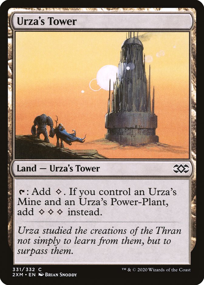 Urza's Tower [Double Masters] | Kessel Run Games Inc. 